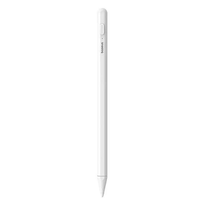 Baseus smooth writing2 lite érintő ceruza, aktív, kapacitív, type-c + póthegy, apple pencil kompatibilis, fehér