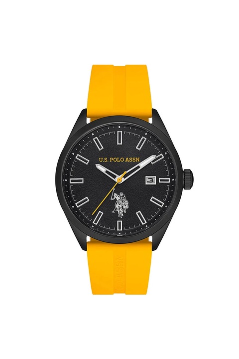 Мъжки часовник U.S. Polo Assn. USPA1068-01, диаметър на корпуса 43 мм, 5 ATM