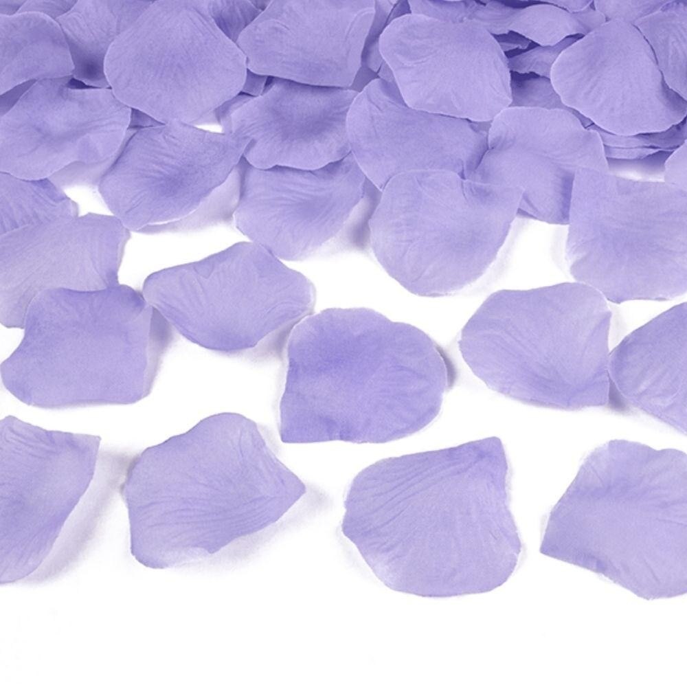 Petale trandafiri artificiale, Lila, 500buc