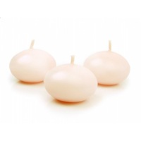 Lumanari plutitoare, Crem, 50 buc