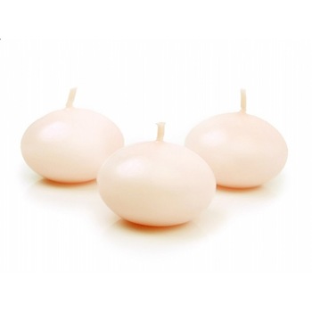 Lumanari plutitoare, Crem, 50 buc Lumanari plutitoare, Crem, 50 buc