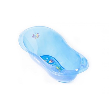 Cadita 102 cm Tega Baby Aqua albastra Cadita 102 cm Tega Baby Aqua albastra