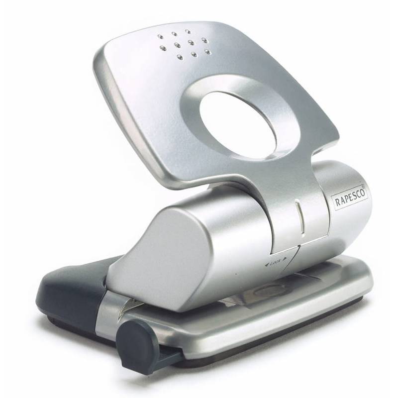 Perforator Rapesco Zero-20 - 20 coli, silver