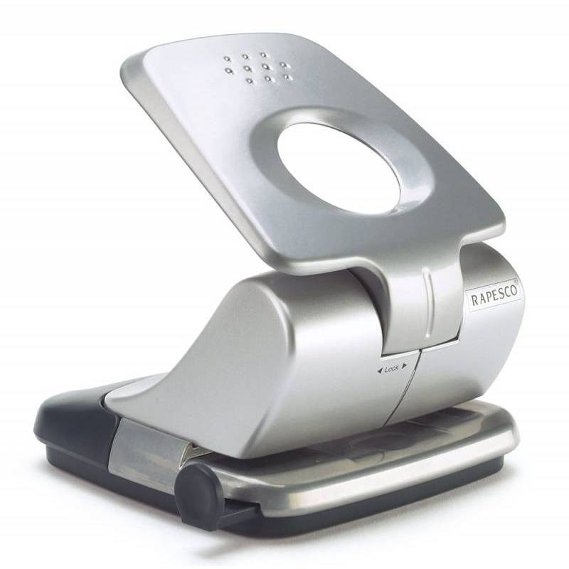 Perforator Rapesco Zero-30 - 30 coli, silver