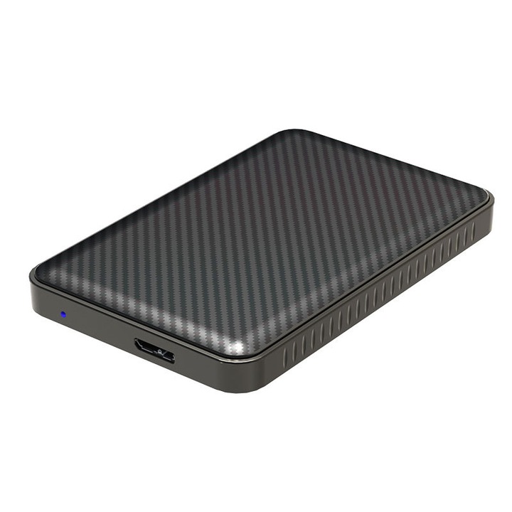 Külső merevlemez, 2, 5 hüvelykes USB 3.0 HDD, Windows és Mac operációs rendszerekhez. (500 GB)