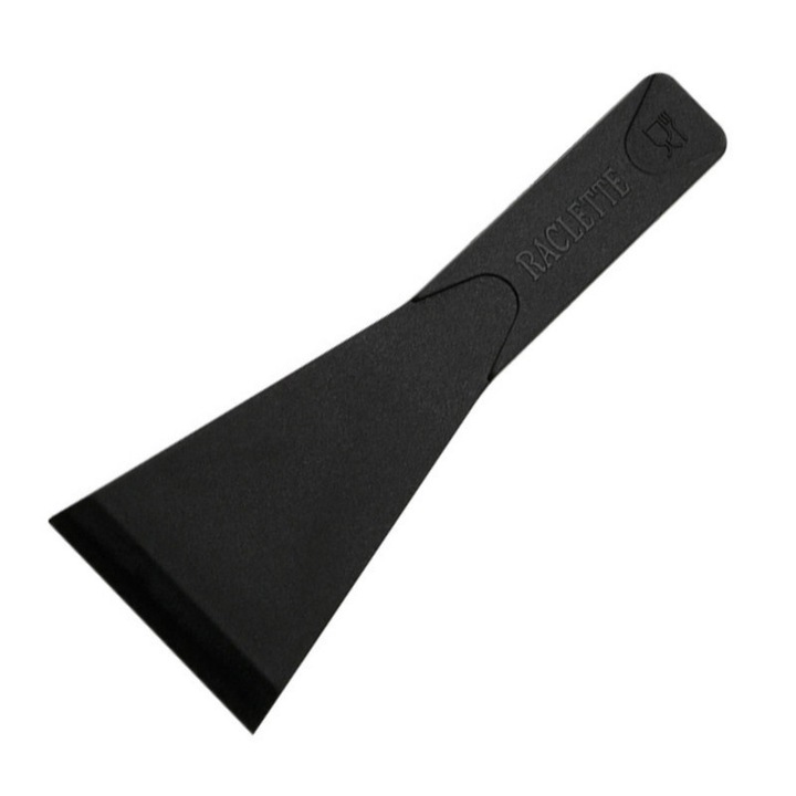 Spatula silicon multifunctionala, 13.5x5cm, neagra, rezistenta la caldura