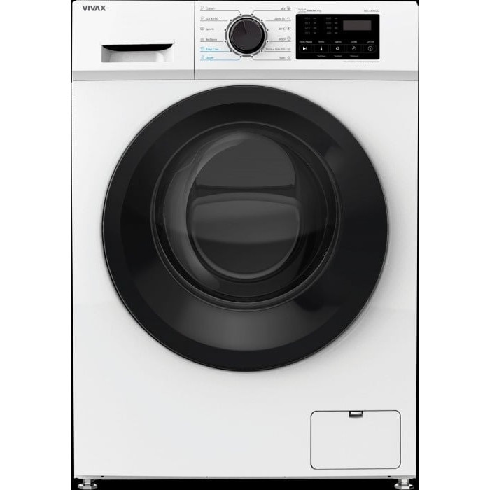 Masina de spalat rufe VIVAX WFL-141012CI, 10kg, 1400 RPM, 16 Programe, Alb