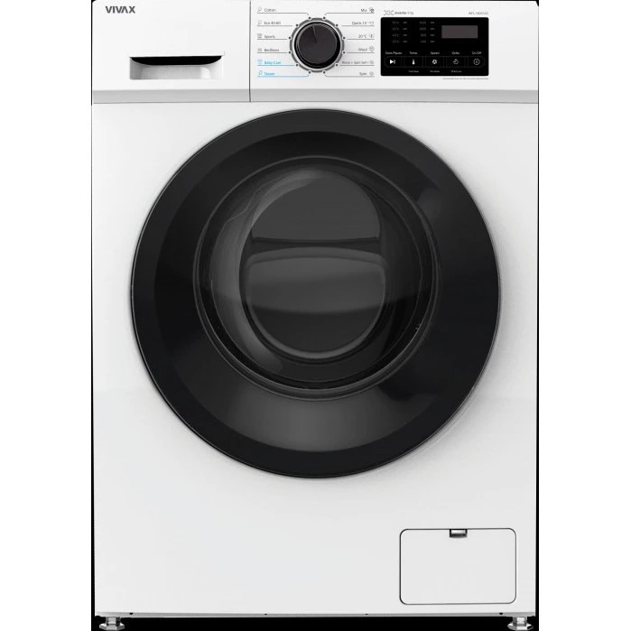 Masina de spalat rufe VIVAX WFL-141012CI, 10kg, 1400 RPM, 16 Programe, Alb