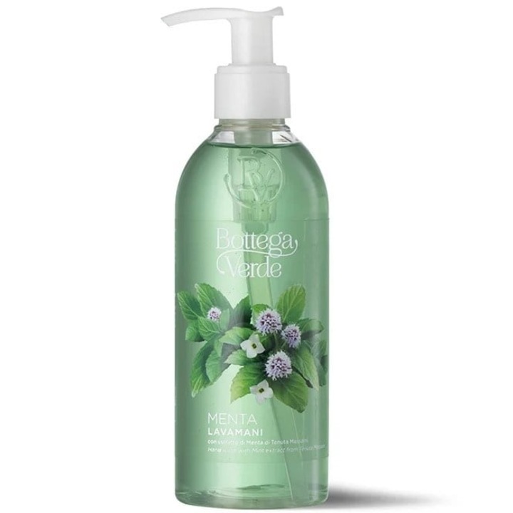 Течен сапун с екстракт от мента и босилек - Мента, 250 мл