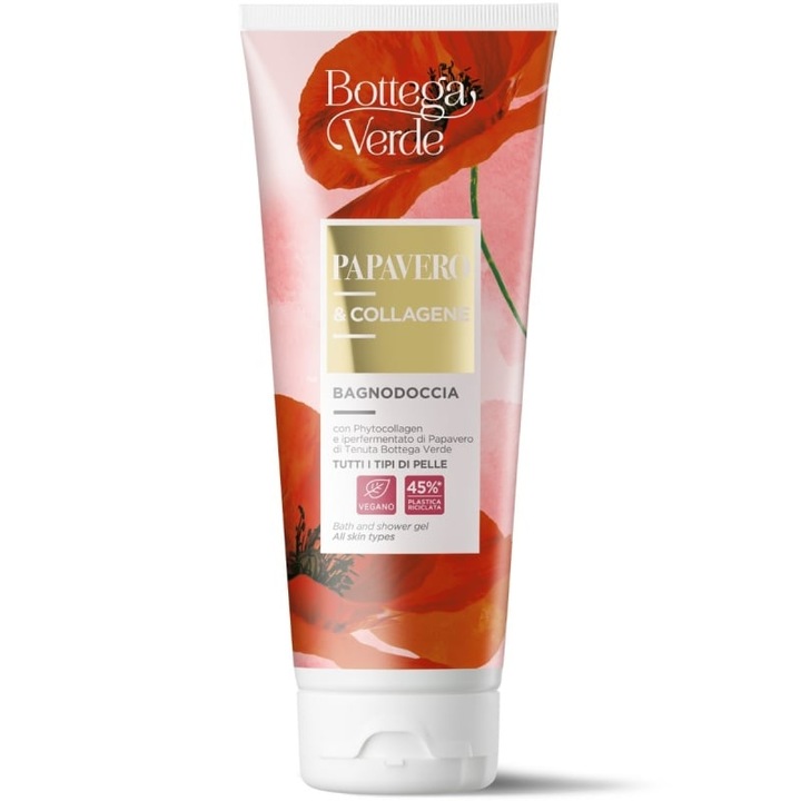 Tusfürdő, fitokollagénnel és hiperfermentált mákkivonattal, 200 ml