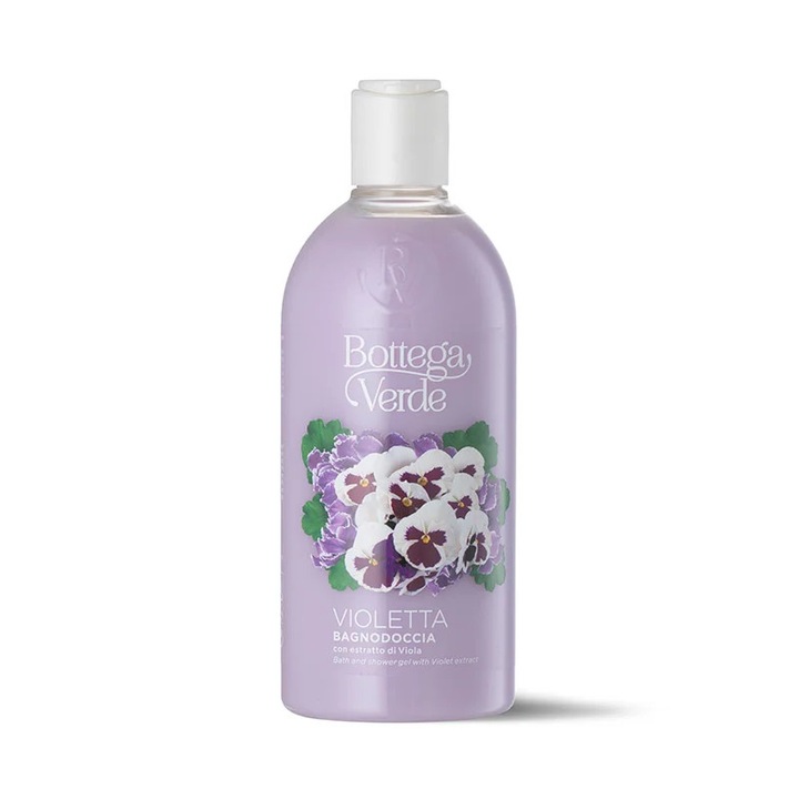 Tusfürdő, hidratáló, ibolya kivonattal - Violetta, 400 ml