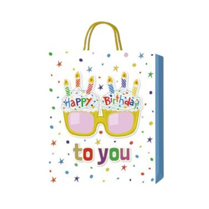 Punga cadou La multi ani, briose, 3D, 26 x 32 x 10 cm