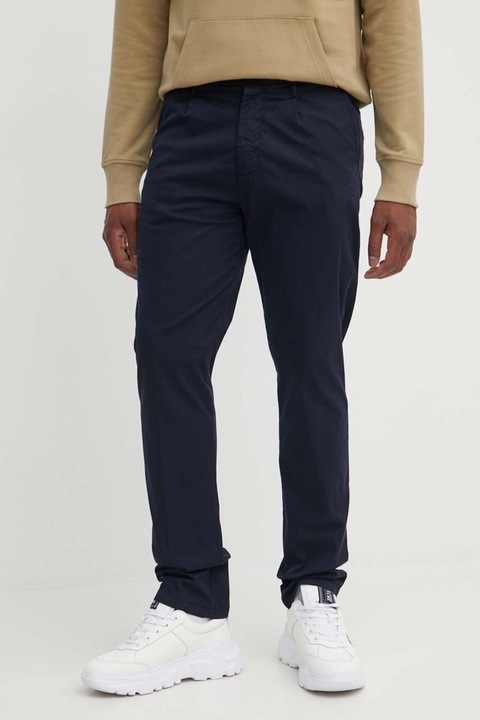 Pantaloni Barbati, Guess, Albastru Inchis, Bumbac W32-L32 EU