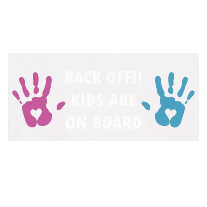 Autocolant auto, 25x11 cm