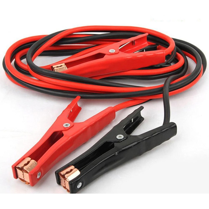 Cabluri pornire auto AEG SP 35 mm², pana la 2500A, pentru baterii de 12 V si 24 V, 4 m