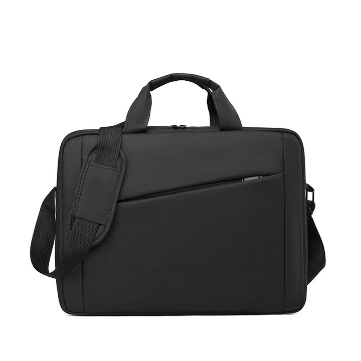 Unisex laptoptáska 15.6 inch, vízálló, ütésálló, fekete