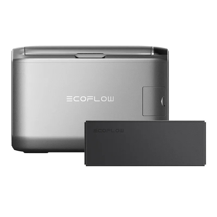 Комплект: Преносим хладилник EcoFlow Glacier 55L + батерия 298Wh