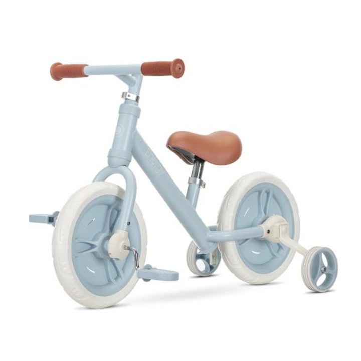 Bicicleta de echilibru 2in1, Lorelli, Energy, include pedale si roti auxiliare, sezut reglabil pe inaltime, roti EVA, potrivit 2-5 Ani, Blue