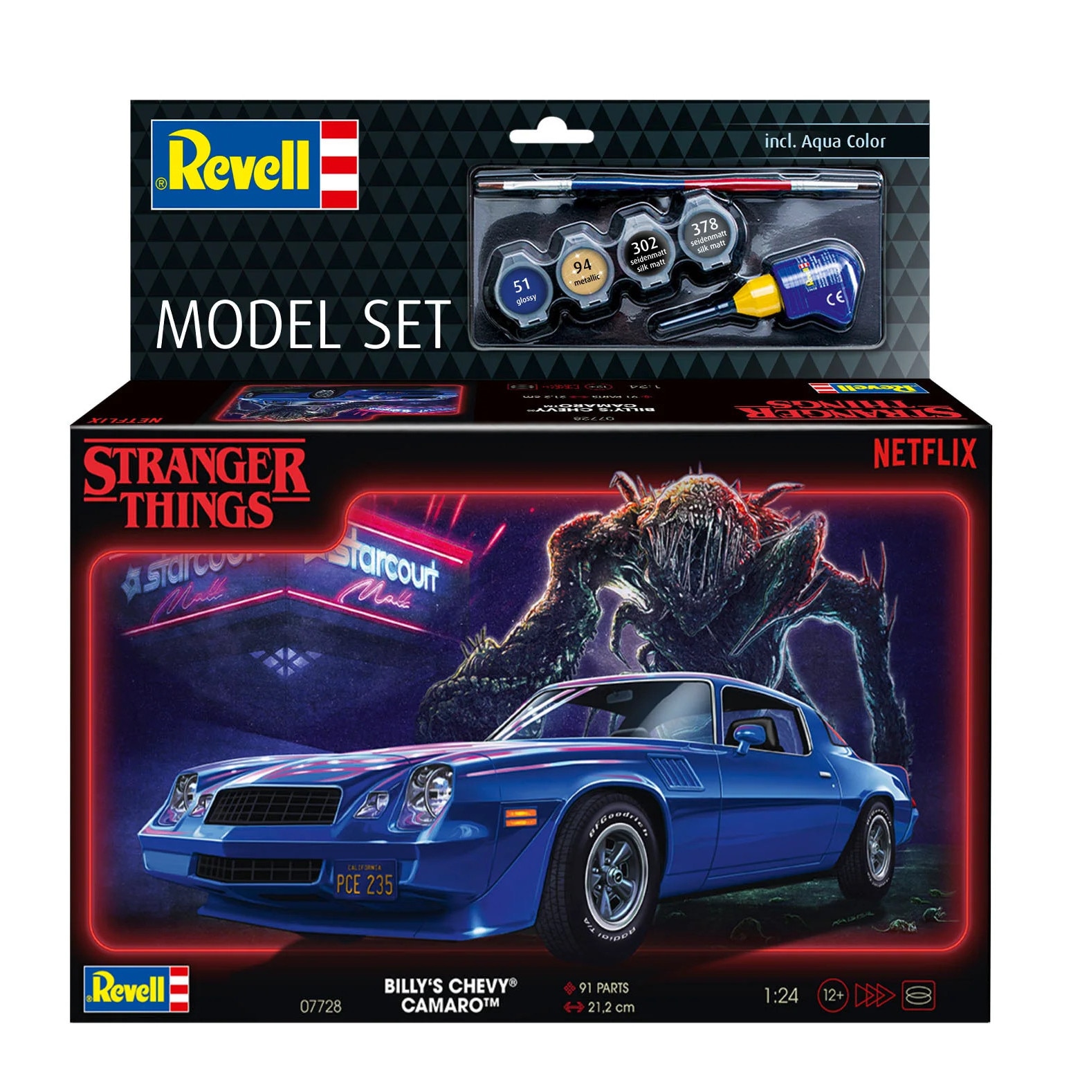 Masina model Revell Billys Chevy C, Stranger Things, 1:24, 91
