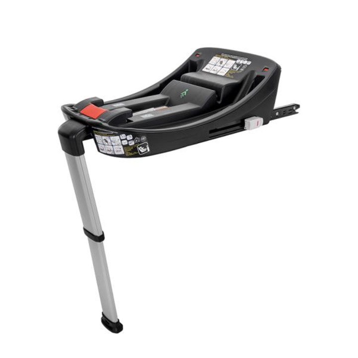 Baza Isofix pentru cosuletul auto Lorelli, model Aria Luxe, 0-15 Luni, 40-87 cm, cu indicatori de instalare corecta, cu picior de sprijin telescopic si reglabil, Black