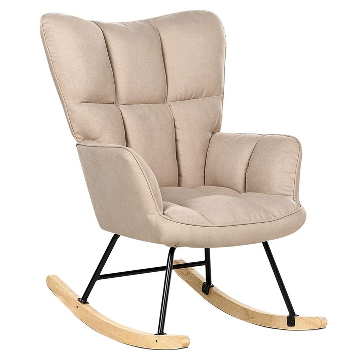 Hintaszék Oulu Anyag Bézs