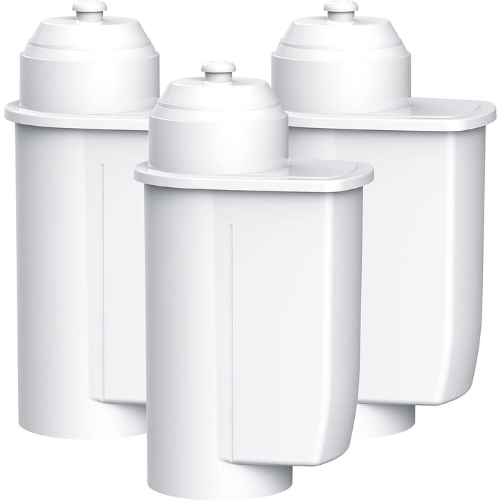 Set 3 Filtre de apă pentru aparate de cafea, Alb, 17,9x4,4x11,4cm