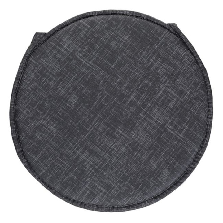 Perna Scaun Rotunda Neagra 38cm