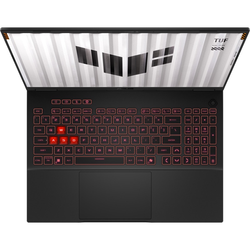 Laptop Gaming ASUS TUF A18 FA608UP Procesor AMD Ryzen™ 7 260 16M Cache, up to 5.1 GHz, 16" FHD+ 165Hz, 32GB DDR5, 1TB SSD, NVIDIA GeForce RTX 5070 @8GB, Negru/Gri