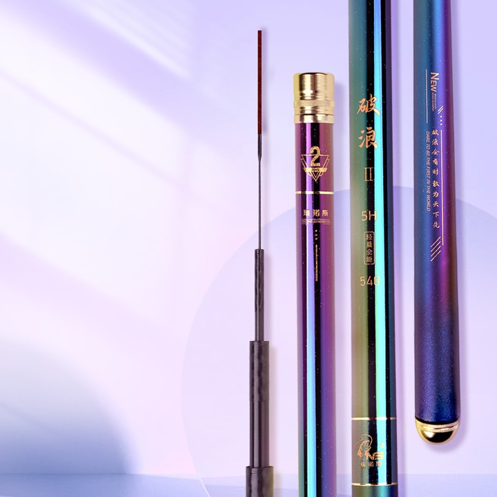 Horgászbot, 5.4m, karbon, 142g, galvanizáló technológia