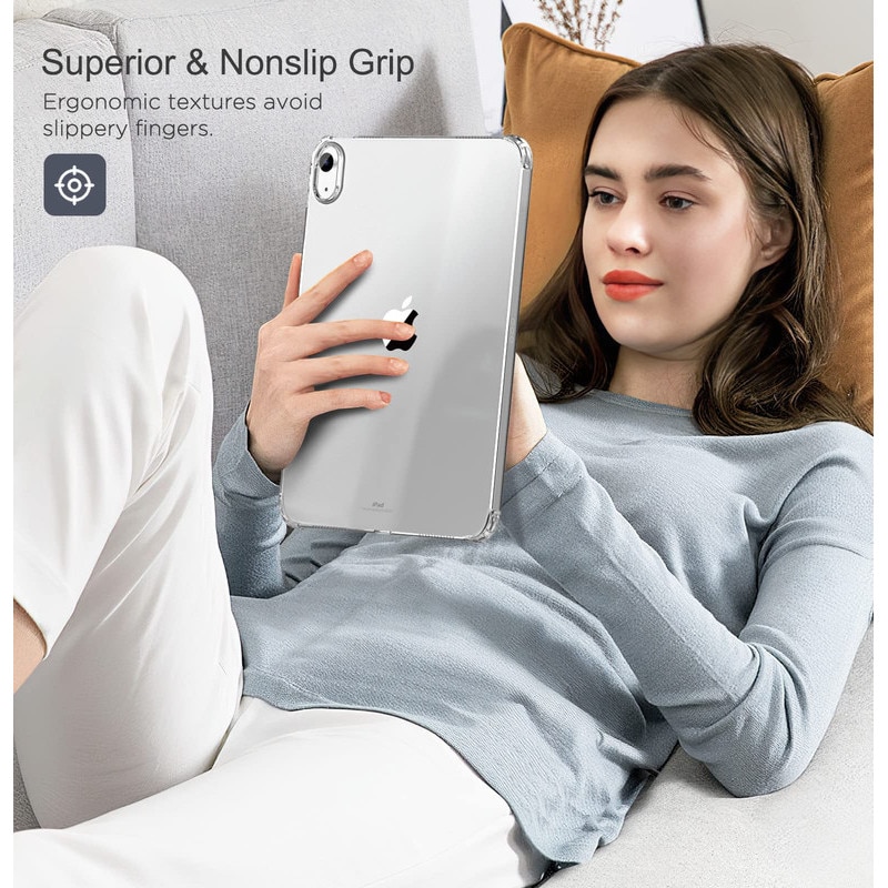 Husa tableta pentru iPad 11th gen 11-inch 2025 si iPad 10th gen 10.9-inch 2022, TPU, ZYciyci®, transparenta