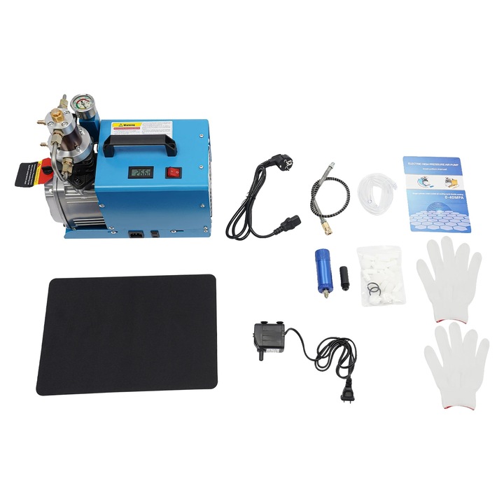 Compresor de aer electric, 1800W, presiune mare, 220V, utilizare versatila, constructie durabila