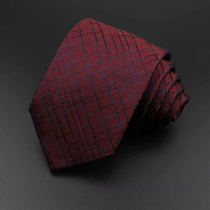 Мъжка вратовръзка, CR043, Червена