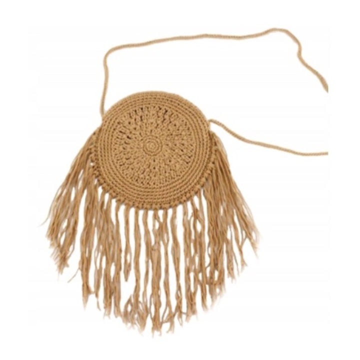 Geanta dama Pan i Pani Gadżet Lady, Mini, Rotunda, Bej, 21cm