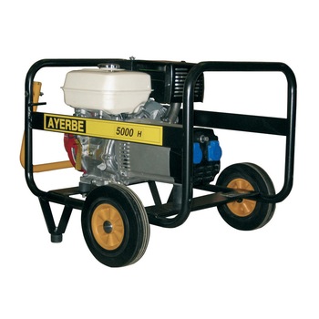 Generator electric portabil monofazat, 5 KVA, 3.000 rpm, motor Honda, marca Ayerbe - AY 5000H MN Generator electric portabil monofazat, 5 KVA, 3.000 rpm, motor Honda, marca Ayerbe - AY 5000H MN