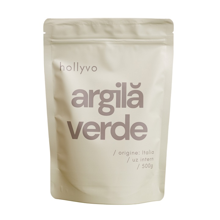 Zöld agyag Hollyvo, por, méregtelenítés, remineralizálás, 500g