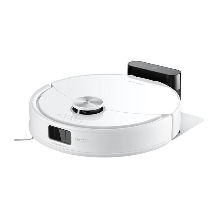 Aspirator robot Roborock Q10 VF Q10VF02-00, Aspirare uscata si cu spalare, Recipient praf 0.5l, Recipient apa 0.25l, 10000 Pa, Senzor LiDAR, Alb