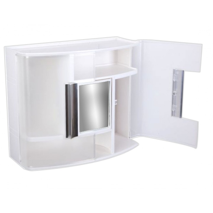 Dulap pentru baie cu oglinda RAKI 38x32x17cm