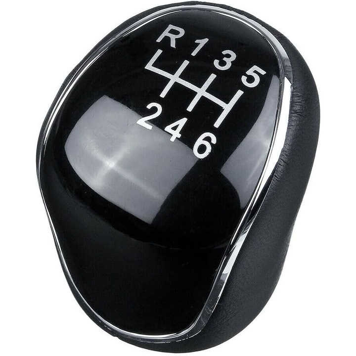 Nuca Schimbator Viteze, Piele Ecologica, Compatibil Ford Focus Fiesta Mondeo 6, 6 Viteze, SA&SO General Store®