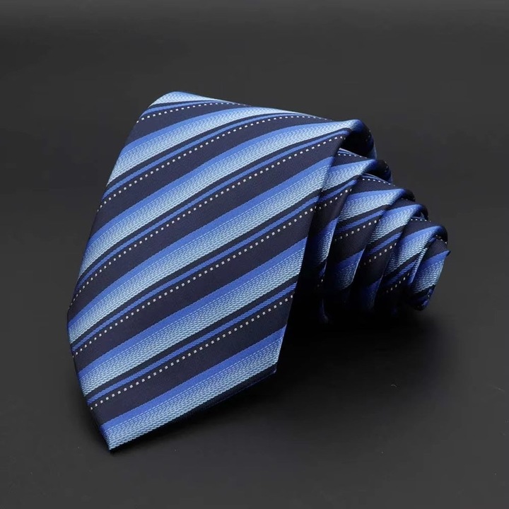 Férfi nyakkendő, CR018, kék