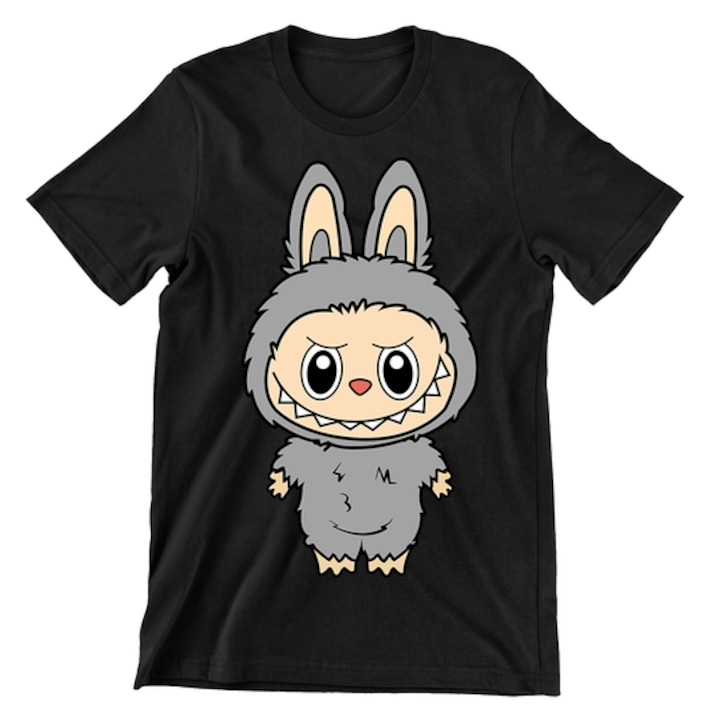 Gyerek póló, Prestige-Boutique, Labubu Classic 10, Fekete