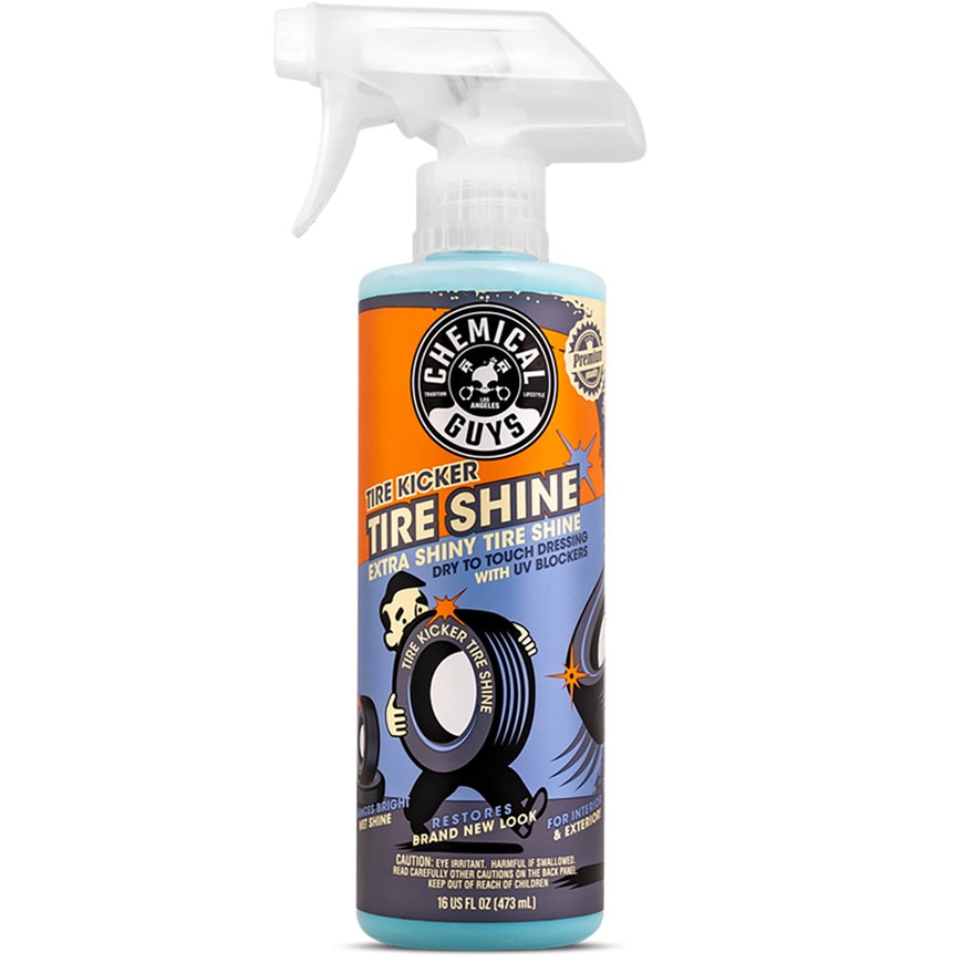 Solutie Auto Chemical Guys TireTIRE KICKER EXTRA GLOSSY - Solutie ingrijire si luciu anvelope, 473,18ml