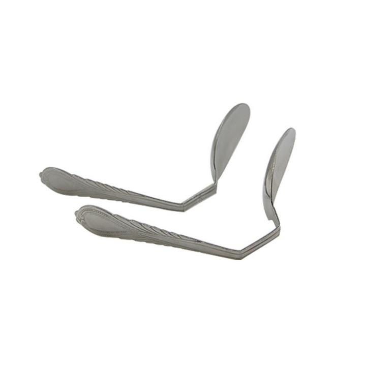 Set 2 linguri magice de indoit, pentru magician, metal, 18.5cm