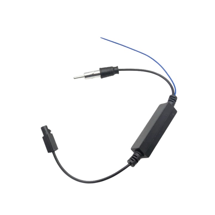 Adaptor antena radio cu amplificare conector fakra la 1DIN