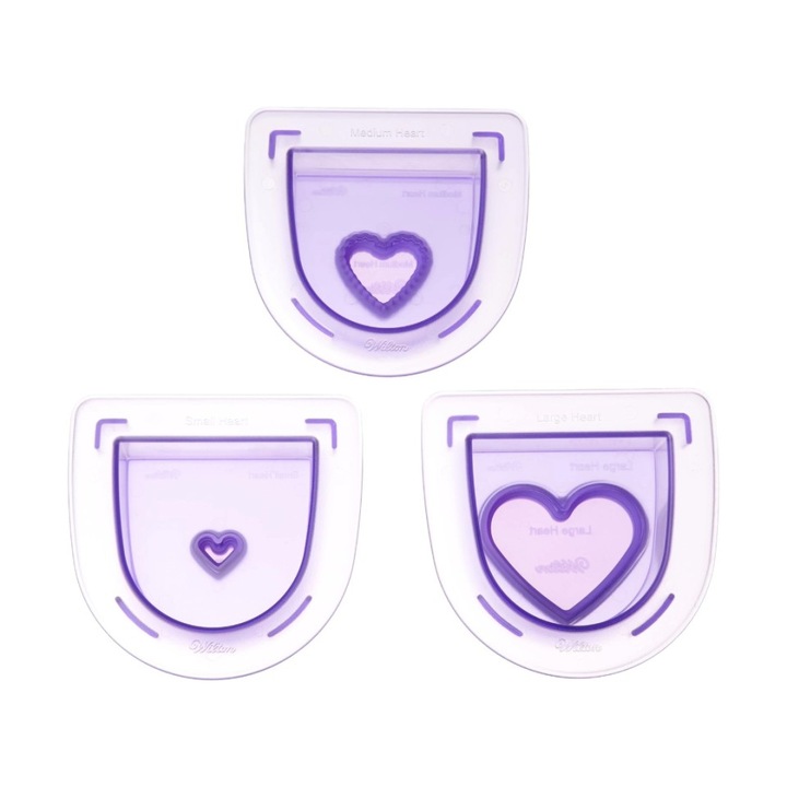 Set decupatoare Inima pentru "Punch Set" - Wilton