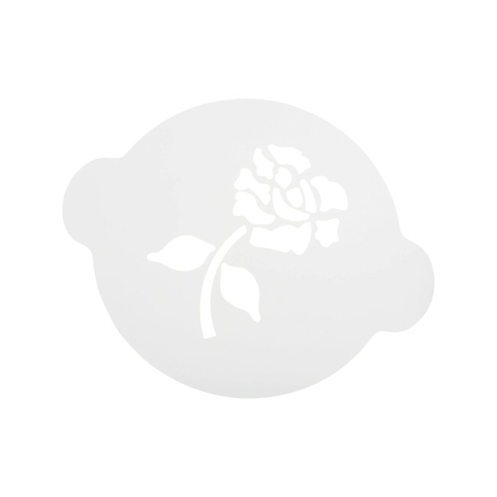 Шаблон с розов мотив за декорация - SilikoMart