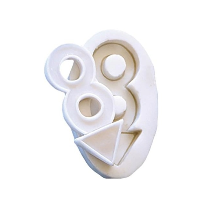 Силиконова форма номер "8" - SilikoMart