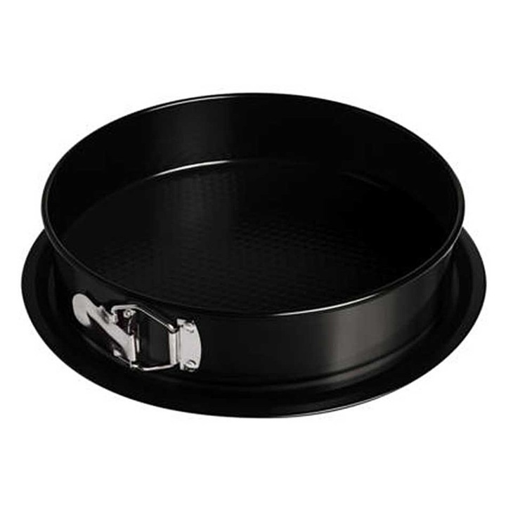 Kerek, nyitott sütőforma, Berlinger Haus, 26x6.8cm, titán, fekete