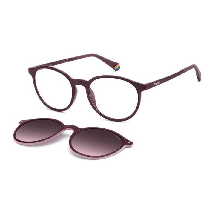 Rame ochelari de vedere unisex Polaroid clip-on PLD 6137/CS 0T7, 52mm
