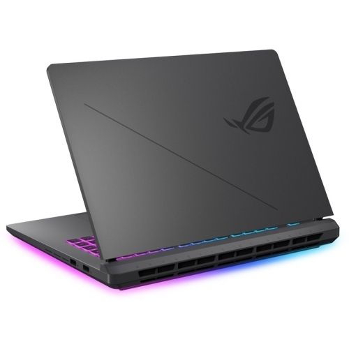 Laptop Asus ROG Strix G16 2025 G615LH-S5047, 16 inch 2560 x 1600, Intel 255HX 20 C / 20 T, 1.8 GHz - 5.2 GHz, 36 MB cache, 16 GB DDR5, 512 GB SSD, Nvidia GeForce RTX 5050, Fara sistem de operare, Gri