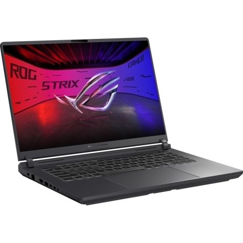 Laptop Asus ROG Strix G16 2025 G615LH-S5047, 16 inch 2560 x 1600, Intel 255HX 20 C / 20 T, 1.8 GHz - 5.2 GHz, 36 MB cache, 16 GB DDR5, 512 GB SSD, Nvidia GeForce RTX 5050, Fara sistem de operare, Gri
